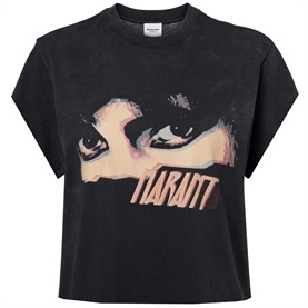Isabel Marant Etoile Eloane T-shirt, Faded Black
